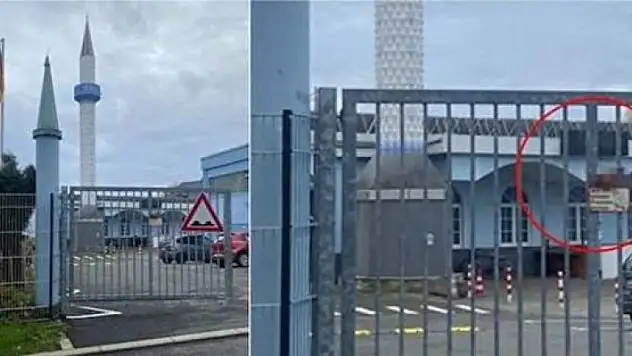 Almanya'da camiye iğrenç saldırı!