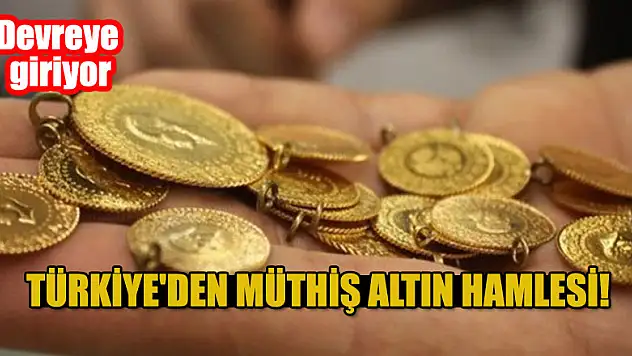 5 bin ton altın için harekete geçildi! Türkiye'den müthiş hamle, devreye giriyor