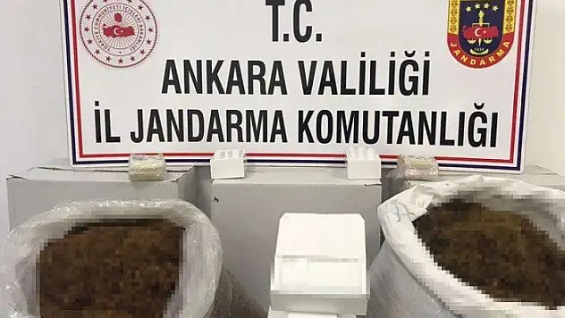 Jandarmadan kaçak tütün operasyonu