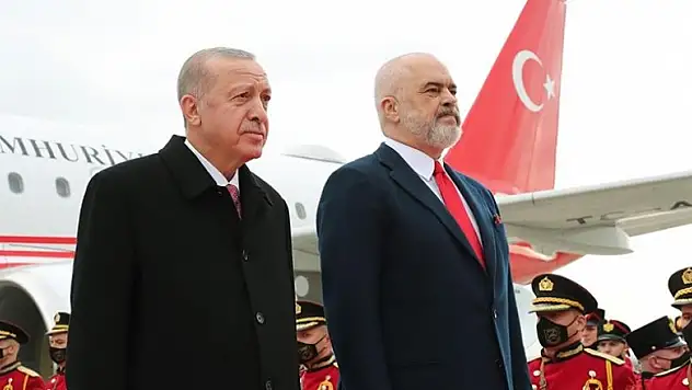 Cumhurbaşkanı Erdoğan, Arnavutluk'ta