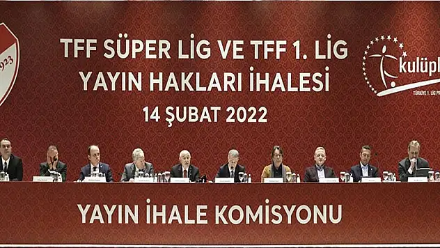 Futbolda yayın hakları ihale komisyonu toplandı