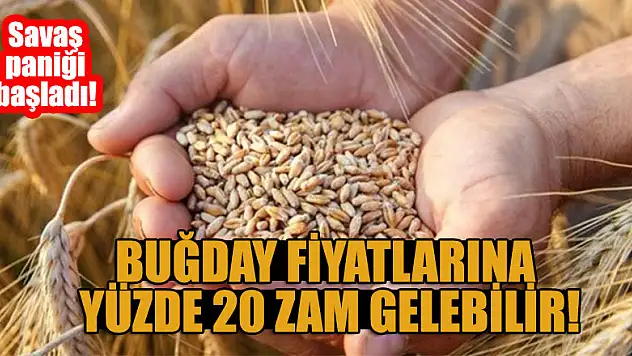 Savaş paniği başladı: Buğday fiyatlarına yüzde 20 zam gelebilir