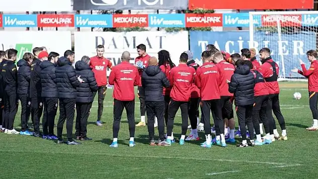 Galatasaray'da Konyaspor maçı hazırlıkları sürüyor