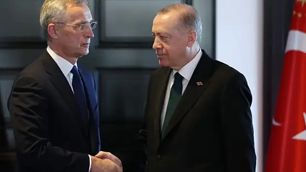 Cumhurbaşkanı Erdoğan, NATO Genel Sekreteri Stoltenberg'i kabul etti