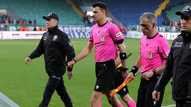 Konyaspor'dan Çaykur Rizespor maçının hakemine tepki
