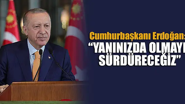 Cumhurbaşkanı Erdoğan'dan sporculara destek: Yanınızda olmayı sürdüreceğiz