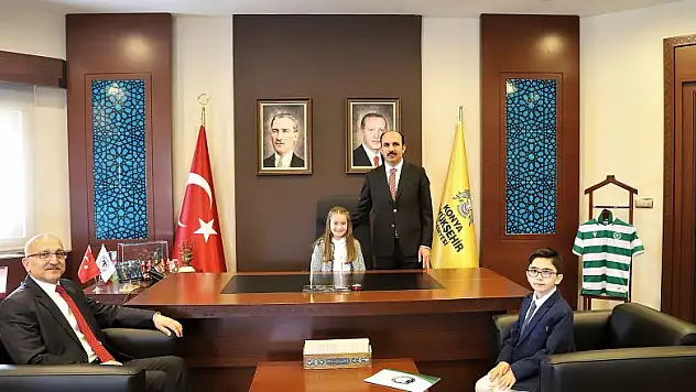 Başkan Altay Makamını Gülnihal Sürmeligöz'e devretti