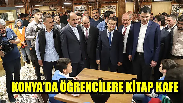 Öğrencilere kitap kafe