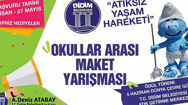 Didim Belediyesi, çevre bilincini öğrencilere yarışma ile aşılayacak