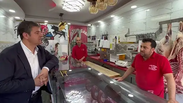 Milletvekili Tutdere, esnafların sorunlarını dinledi