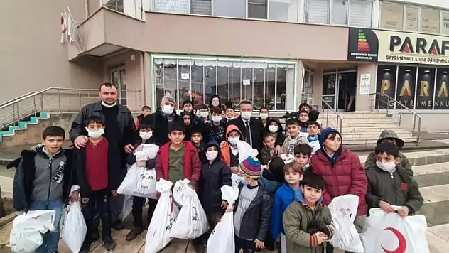 Başkan Hatif Çadırcı çocuklarla bir araya geldi