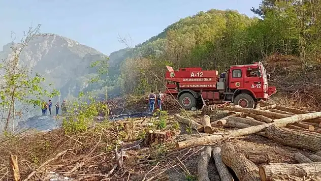 Hatay'da çıkan orman yangını söndürüldü