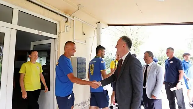 Ukraynalı sporcular Türkiye'den ayrıldı