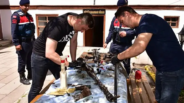 İnönü Savaşlarında kullanılan silahların bakımları yapıldı