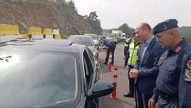 Köyceğiz Kaymakamı Maslak 'Bayramınız Kemerli Olsun' uygulamasına katıldı