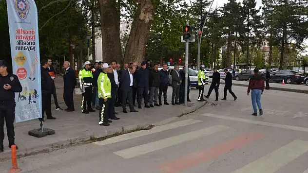Ereğli'de 'Yayalar için 5 adımda güvenli trafik' etkinliği düzenlendi