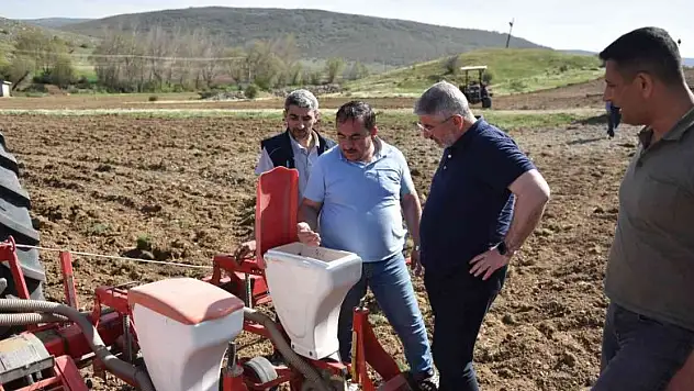 Tarımsal üretime kazandırılan araziler ihtiyaç sahiplerinin yüzünü güldürecek