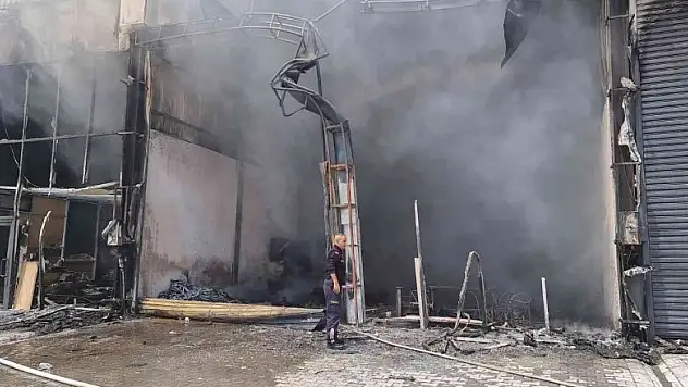 Nazilli Organize Sanayi Bölgesi'nde yangın