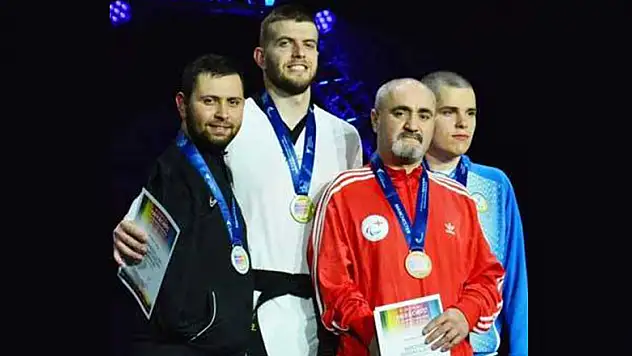 Büyükşehir Belediyesporlu Saraç Avrupa ikincisi oldu