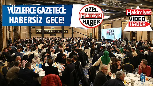 Yüzlerce gazeteci: Habersiz gece!