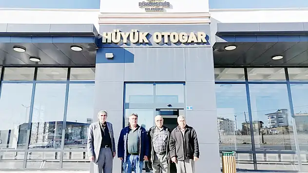 Açıkgöz, yeni otogarda incelemede bulundu