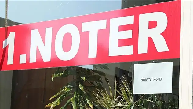 Adalet Bakanlığı açıkladı! Nöbetçi noterlerde ne kadar işlem yapıldı!