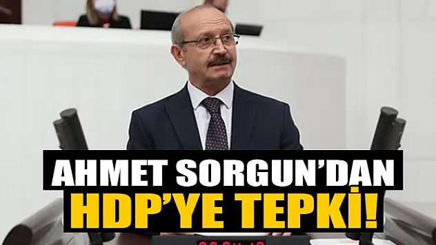 Ahmet Sorgun'dan HDP'ye tepki!