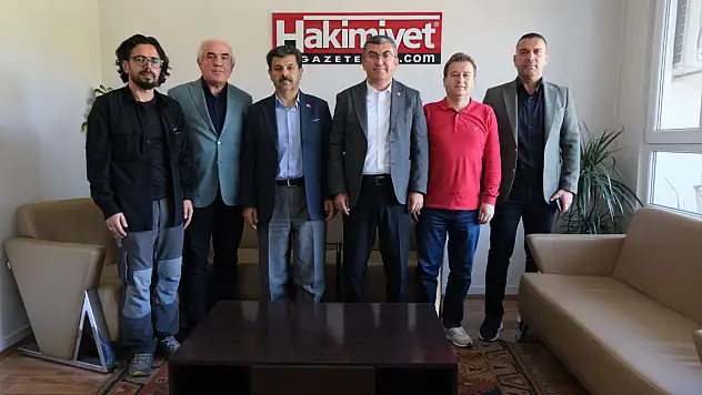 AK Parti Konya Milletvekili Hasan Ekici'den Hakimiyet Gazetesi'ne nezaket ziyareti