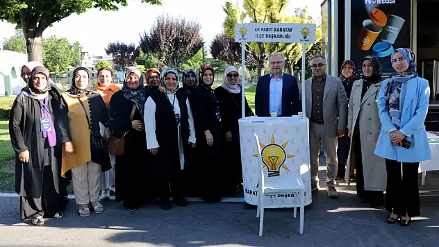 AK Parti'nin hizmetlerini vatandaşlara anlattılar!