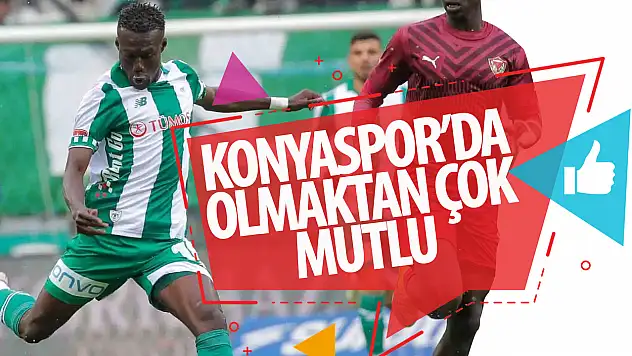 Alassane Ndao: Konyaspor'da Olmaktan Çok Mutluyum