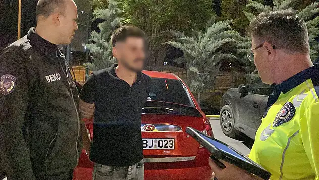 Alkollü yakalandı  cezadan kurtulmak için söylediği bahane pes dedirtti