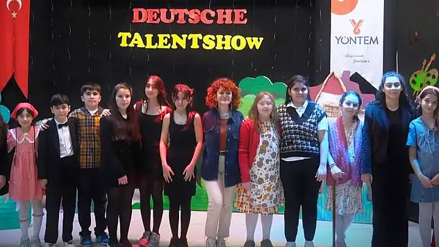 Almanca gecesi büyüledi: Velilerden tam not