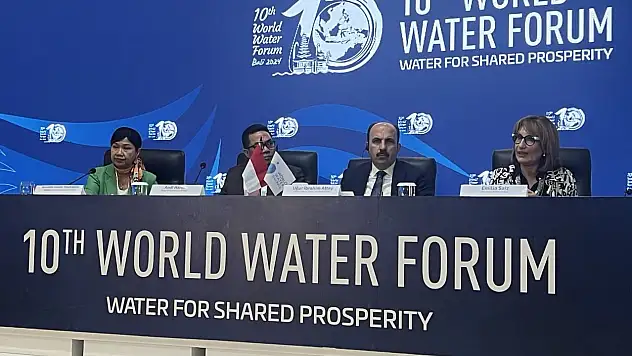 Altay 10. Dünya Su Forumu'na katıldı!