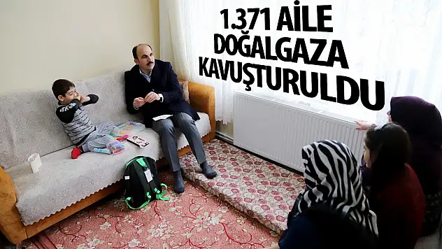 Altay ''21.371 Dar gelirli ailemizi doğalgazla buluşturduk'