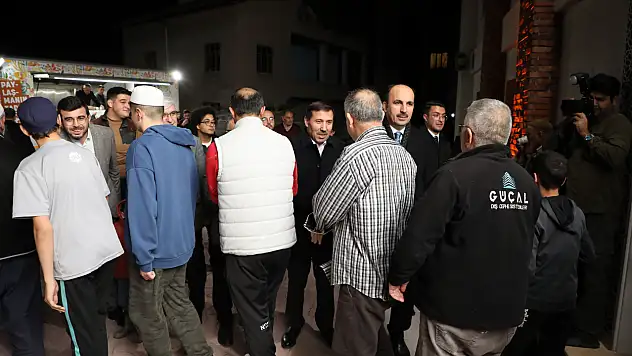 Altay ve Kılca Çimenlik Mahallesi'nde vatandaşlarla buluştu