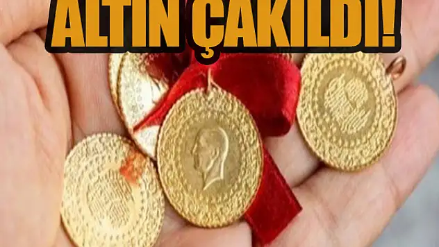 Altın çakıldı!