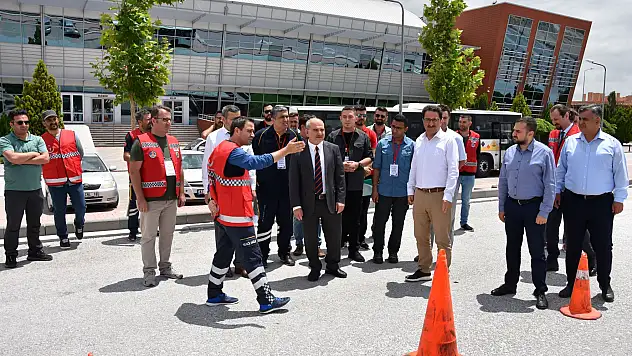 Ambulans Sürüş Güvenliği 'Eğitici Eğitimi' Konya'da yapıldı
