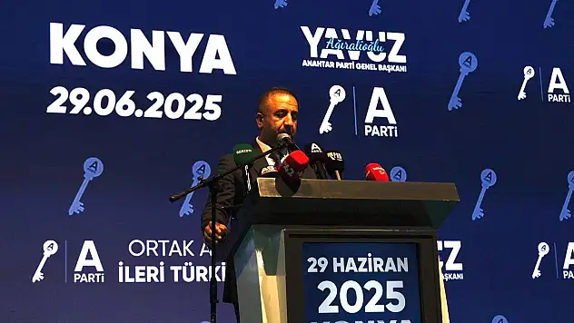 Anahtar Parti Konya'da toplandı: 'Bütün Konya duysun'
