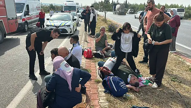 Antalya-Isparta yolunda kaza: Çok sayıda yaralı var!