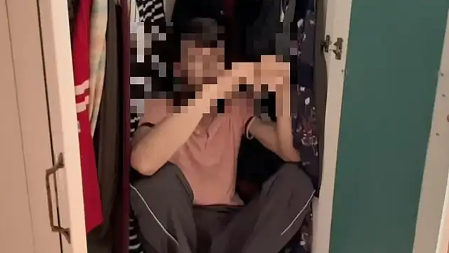 Aranan şahsın saklandığı yer hayrete düşürdü!