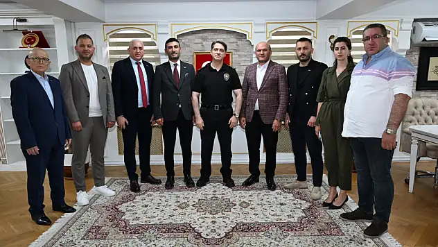 ASRİAD Konya Şubesi'nden Emniyet Müdürü Necmettin Koç'a ziyaret