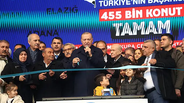 Asrın inşa seferberliğinde tarihi gün! 455 bininci konut teslim edildi