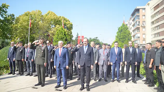 Atatürk'ün Konya Ziyaretinin 105. yılı törenle anıldı