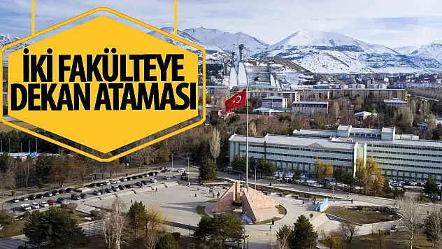 Atatürk Üniversitesinde yeni dekan atamaları gerçekleşti