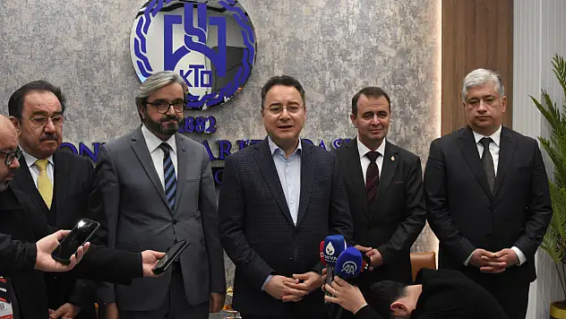 Babacan Konya'dan tarım bütçesini eleştirdi: Çiftçiye verilen desteğin 16 katı faize gidiyor