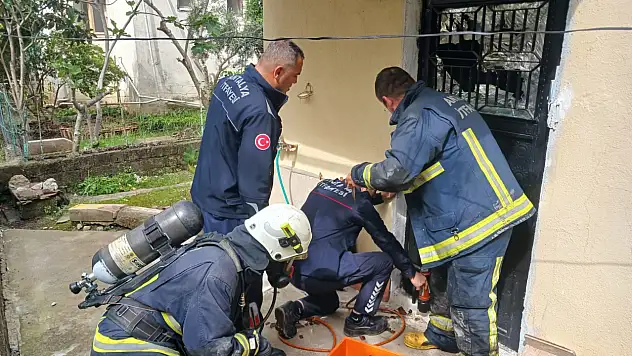 Babasına kızınca evi yakmak istedi