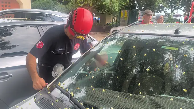 Bagajı kapatınca dünyası başına yıkıldı! Minik Kiraz bebek için zamanla yarıştılar