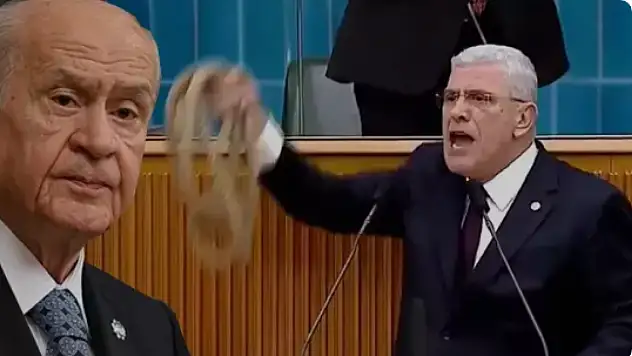 Bahçeli o ipi odasına astı