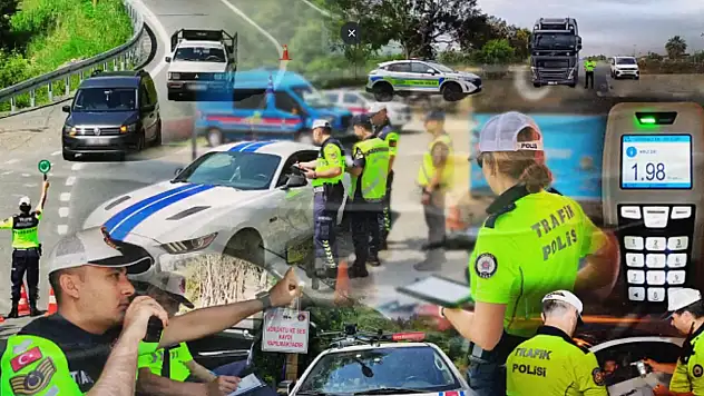 Bakan Yerlikaya duyurdu: Çok sayıda araca işlem!