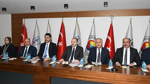 Bakanlardan Konya sanayisine tam destek